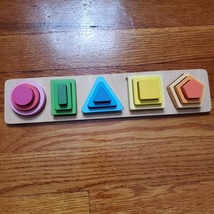 🦋 3/$12 Montessori Sorting and Stacking Puzzle